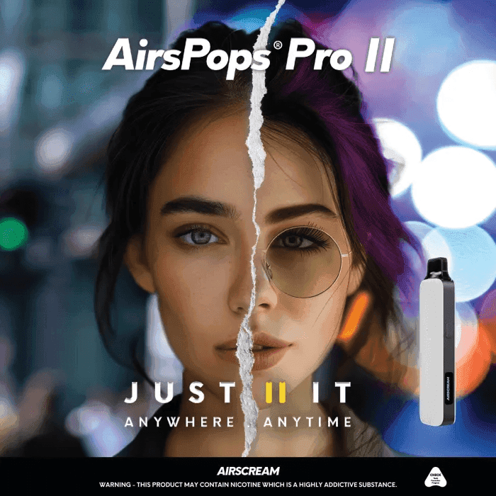 Airscream Airspops Pro II 氣泡2代註油式主機空倉煙彈官網:圖片 2