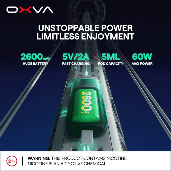 OXVA VPRIME 至尊雙模式電子煙大/小煙主機空倉煙彈官網:圖片 3