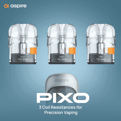 ASPIRE PIXO霧克斯煙彈空倉官網